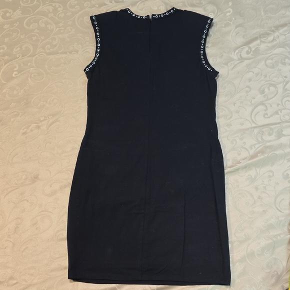 Bar III Black Sleeveless Mini Dress - Picture 6 of 9